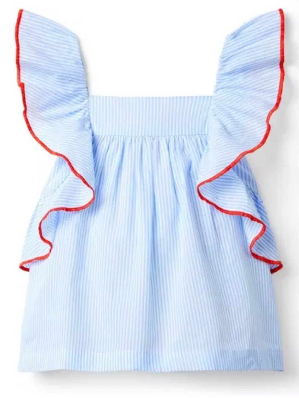 Janie and Jack Striped Ruffle Short and Striped Ruffle Top - Picture 2 of 15